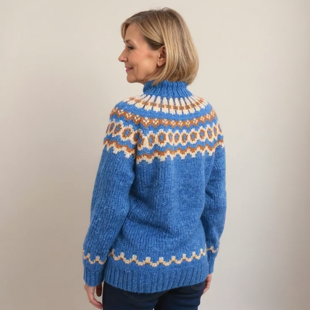 Amara - Pull en tricot islandais