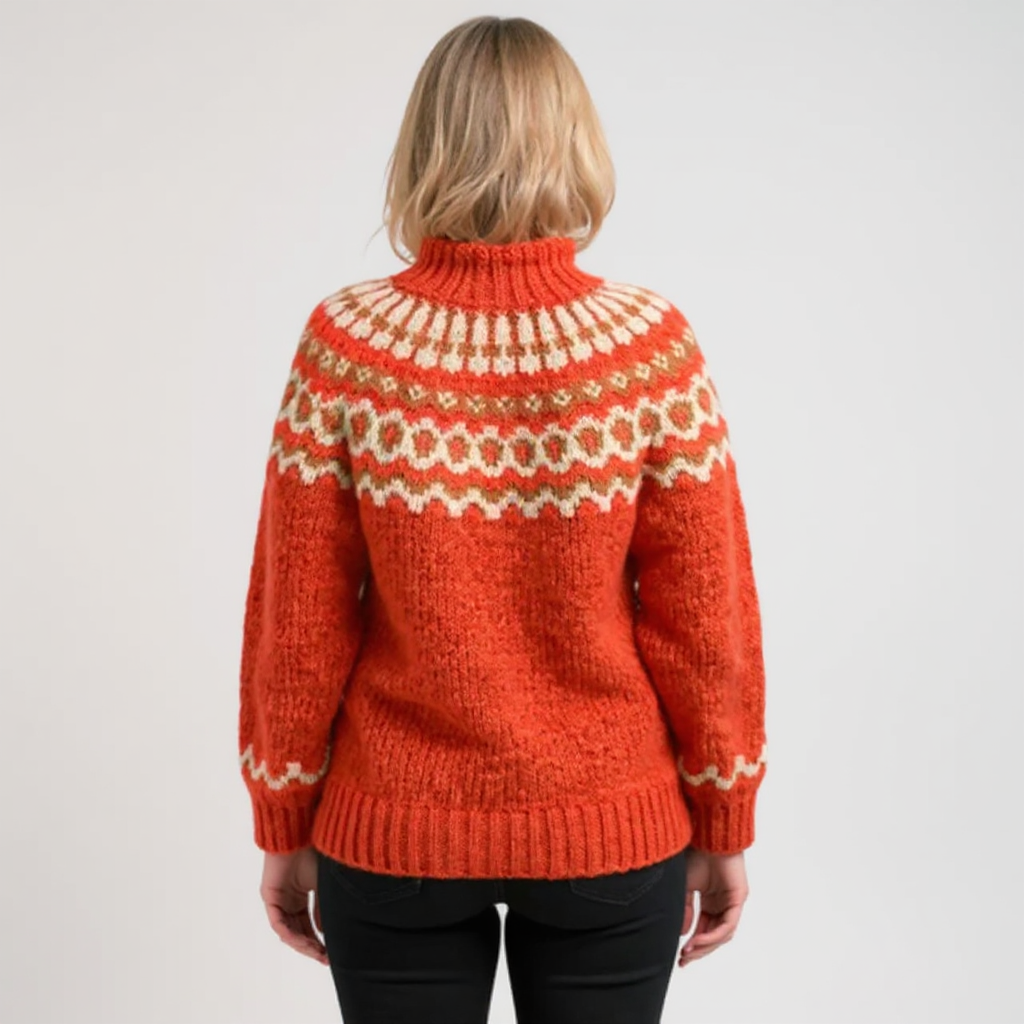 Amara - Pull en tricot islandais