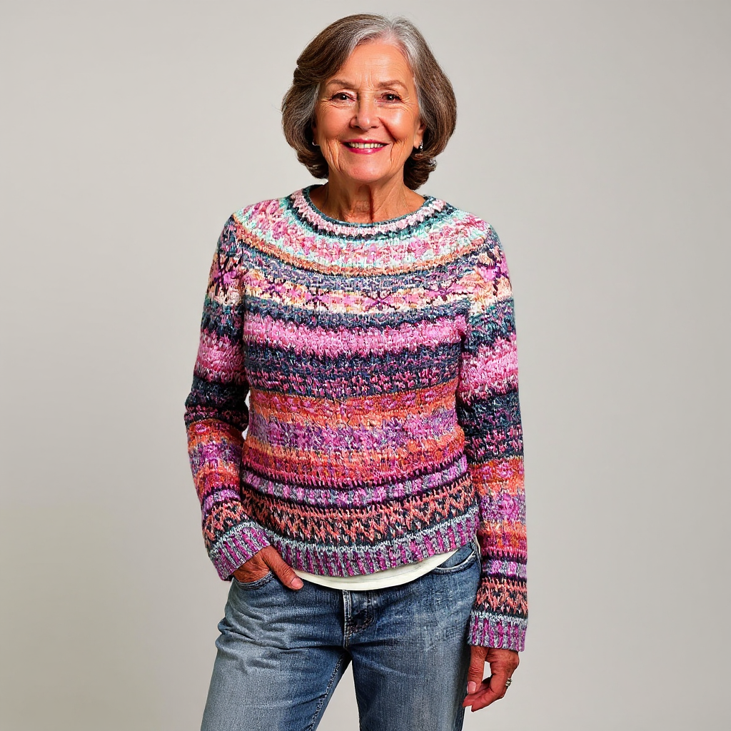 Madison - Pull en tricot islandais
