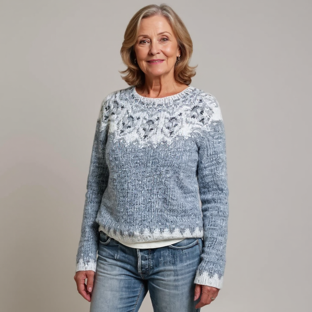 Athena - Pull en tricot islandais