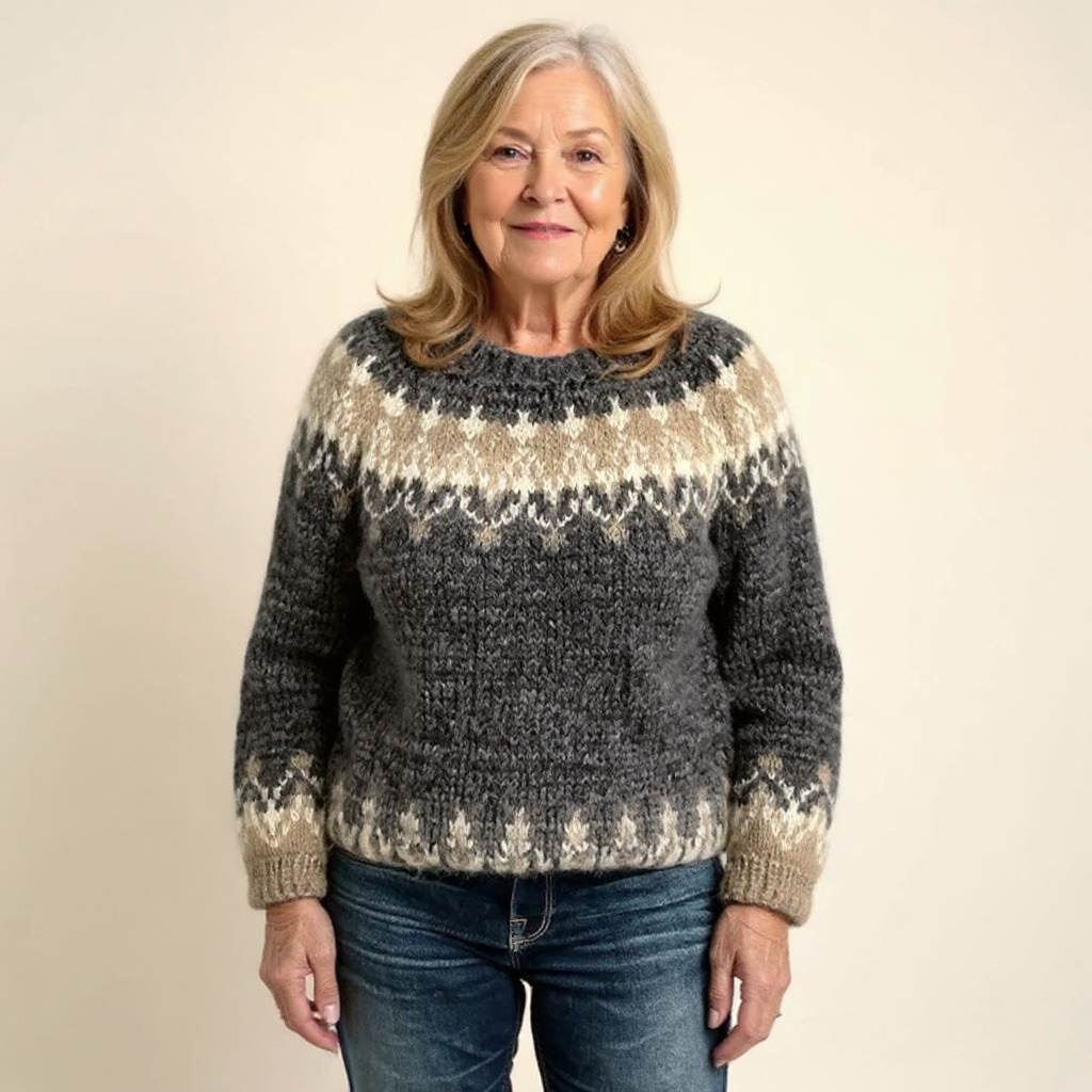 Samantha - Pull en tricot islandais
