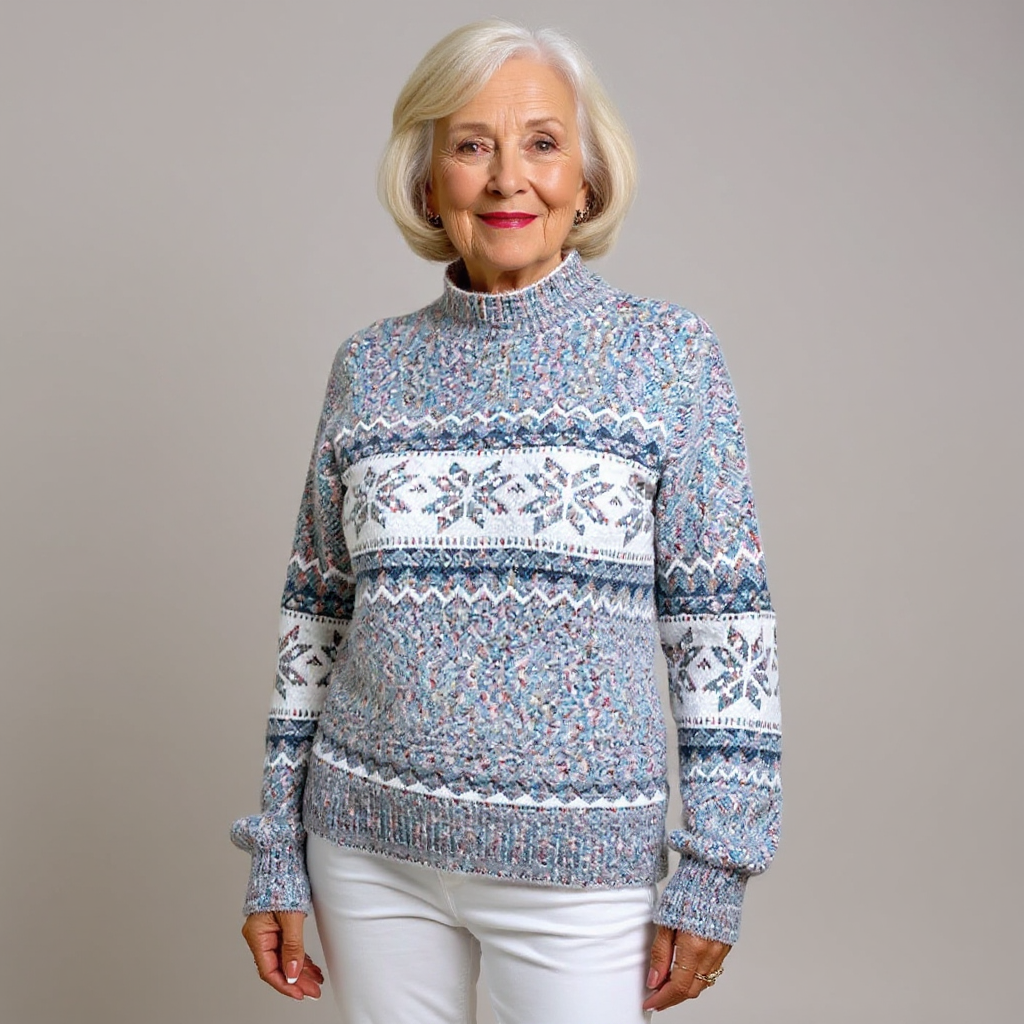 Melanie - Pull en tricot islandais