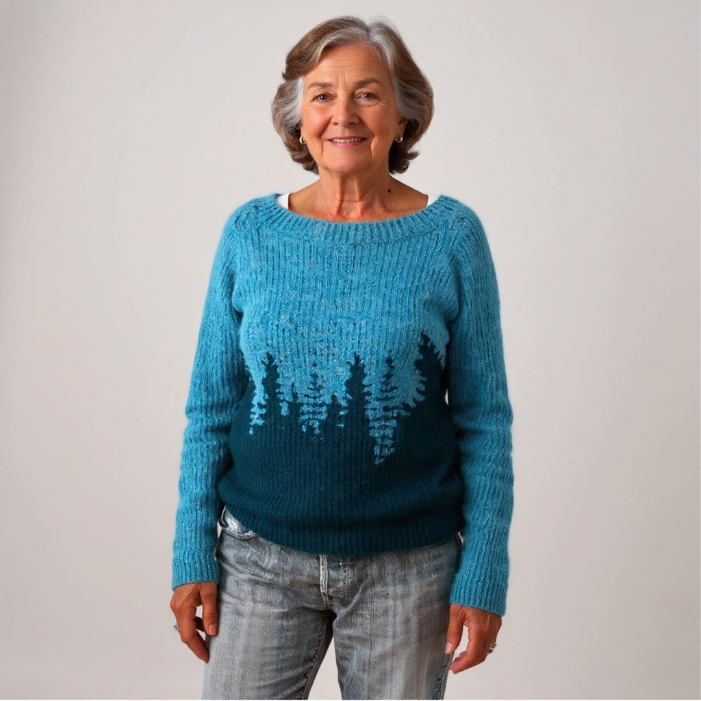 Natasha - Pull en tricot islandais