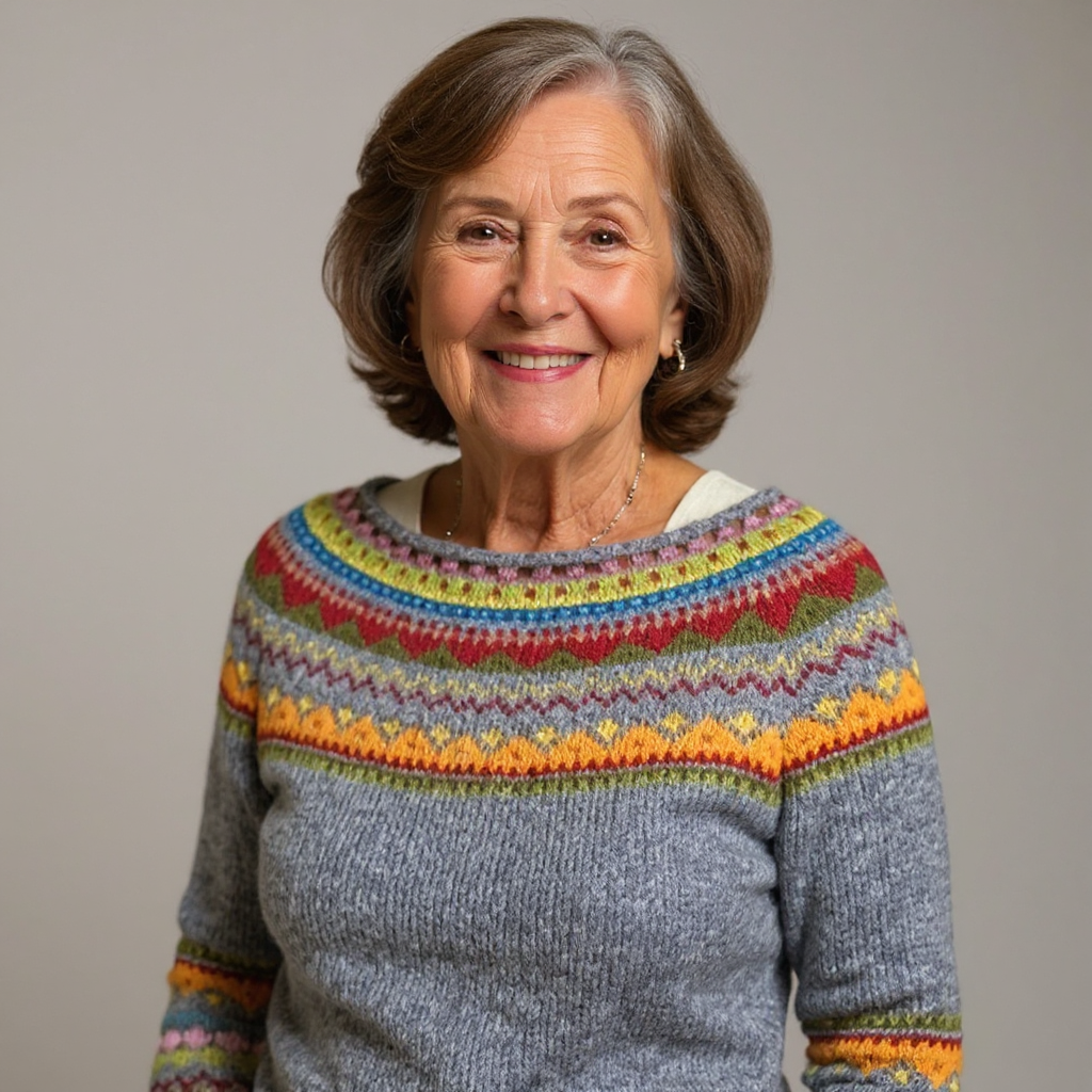 Isla - Pull en tricot islandais