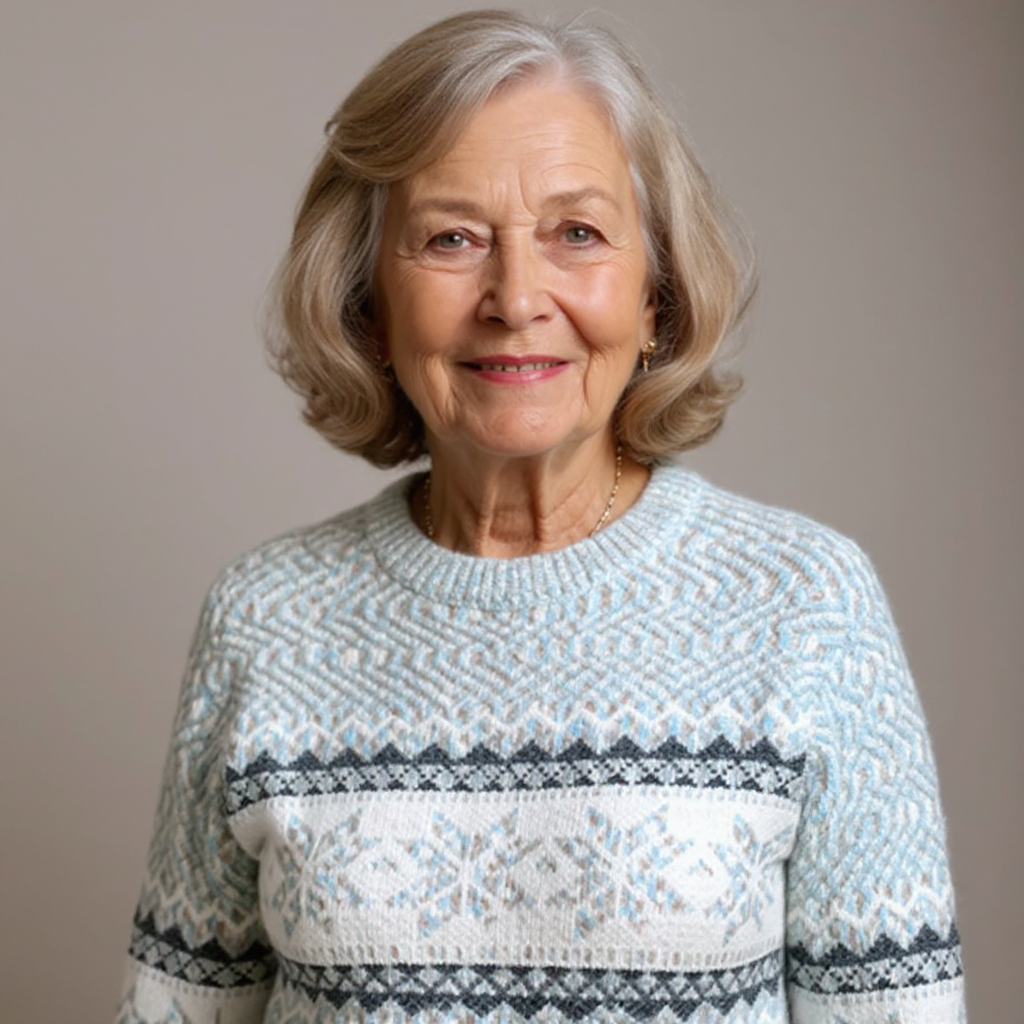 Melanie - Pull en tricot islandais