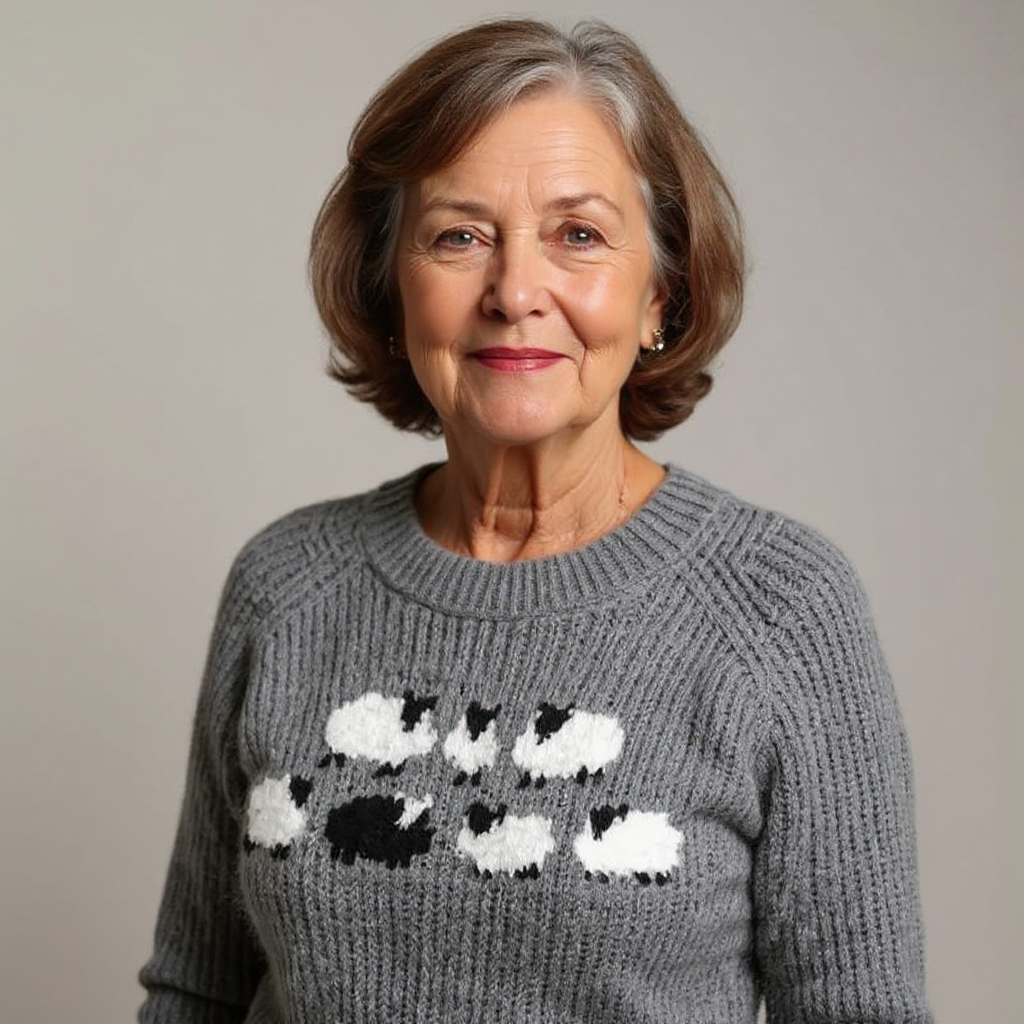 Ellie - Pull en tricot islandais