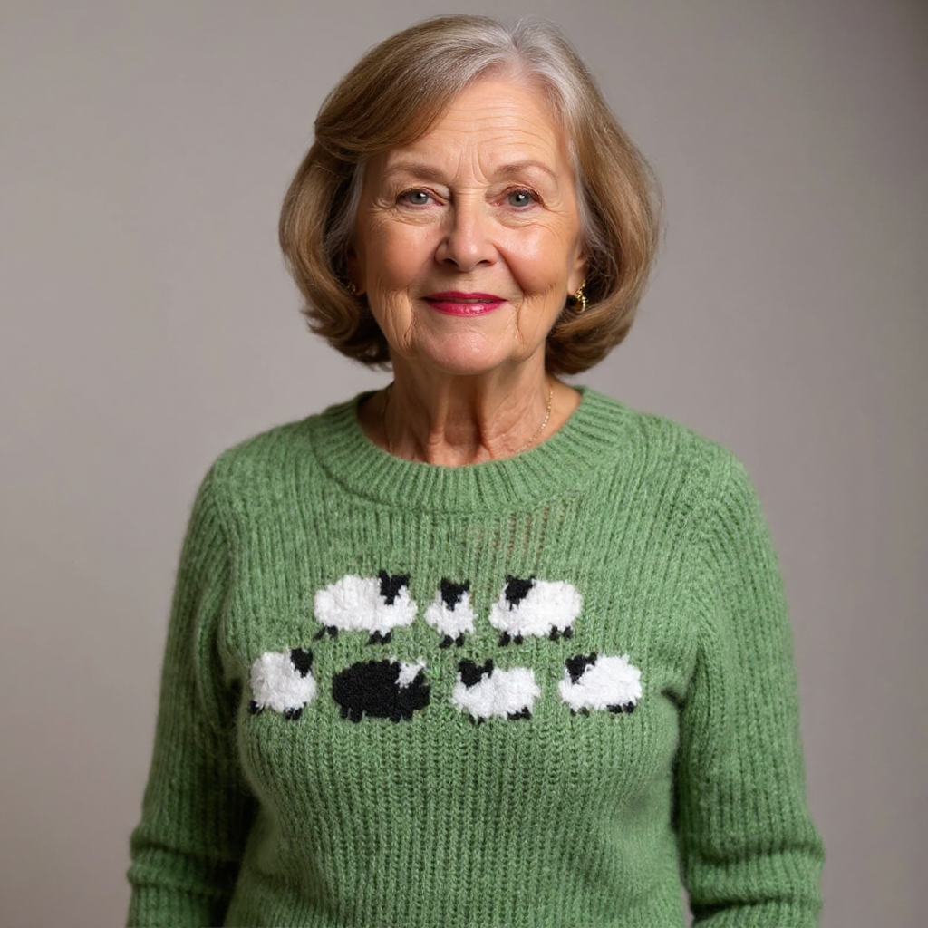 Addison - Pull en tricot islandais