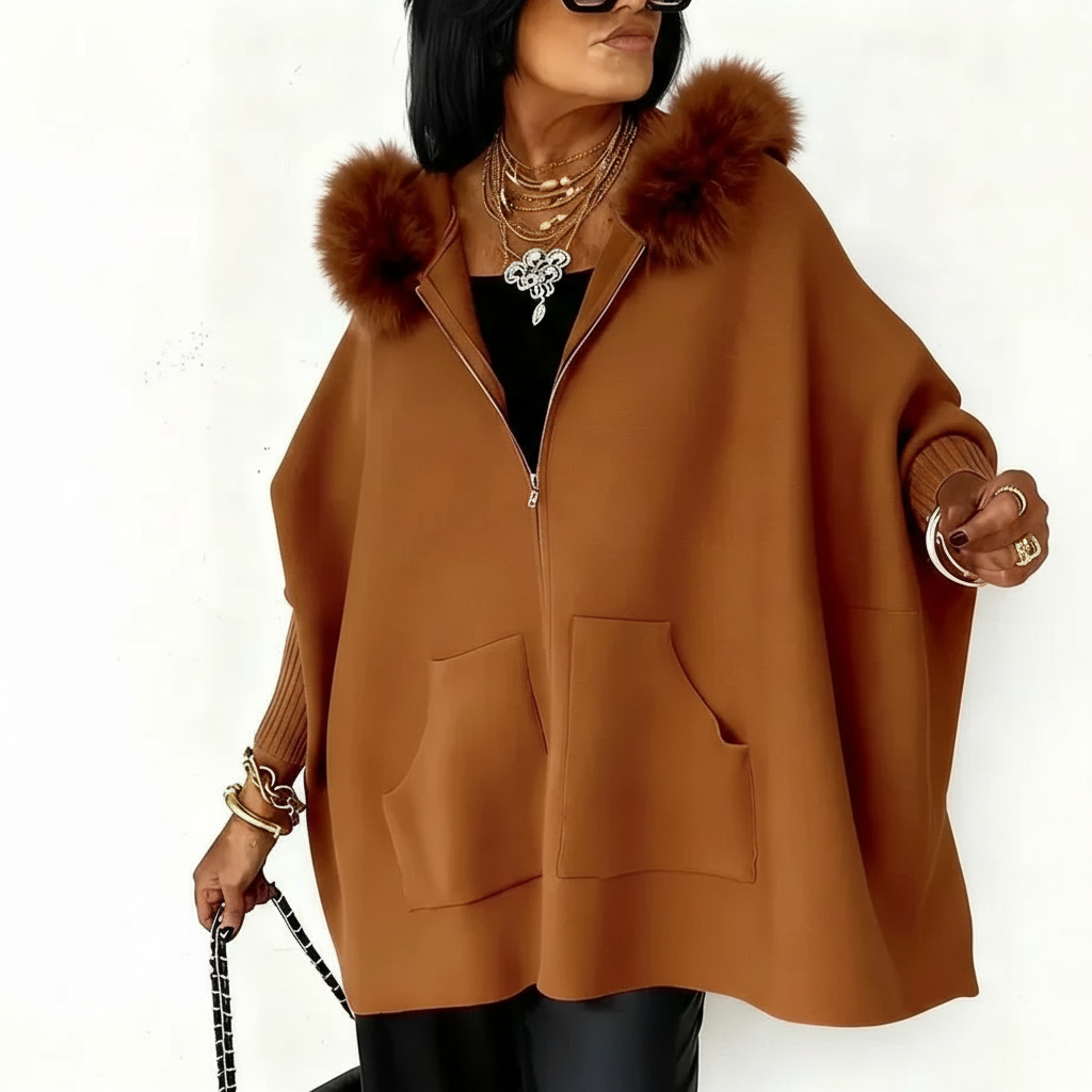 Yasmin - Veste élégante en peluche