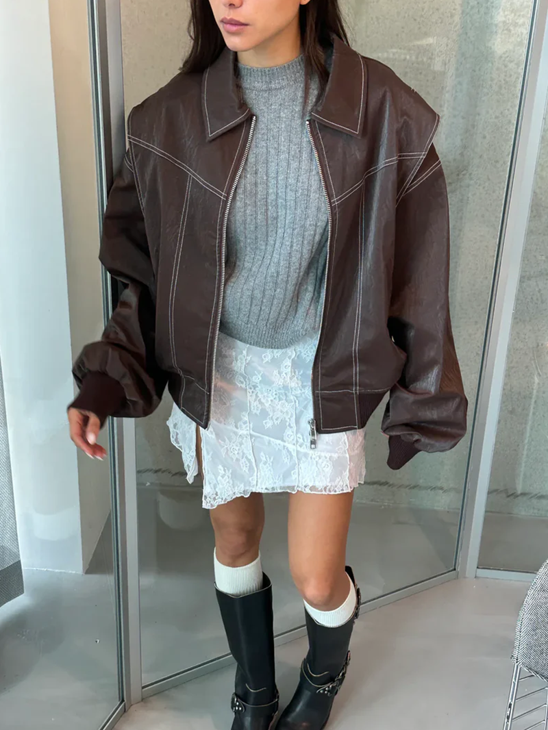 NALIYAH - Veste coupe-vent oversize colorblock