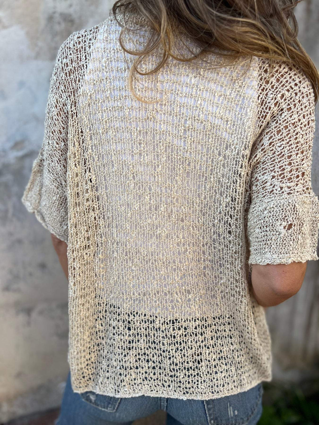 Aya - Cardigan tricoté
