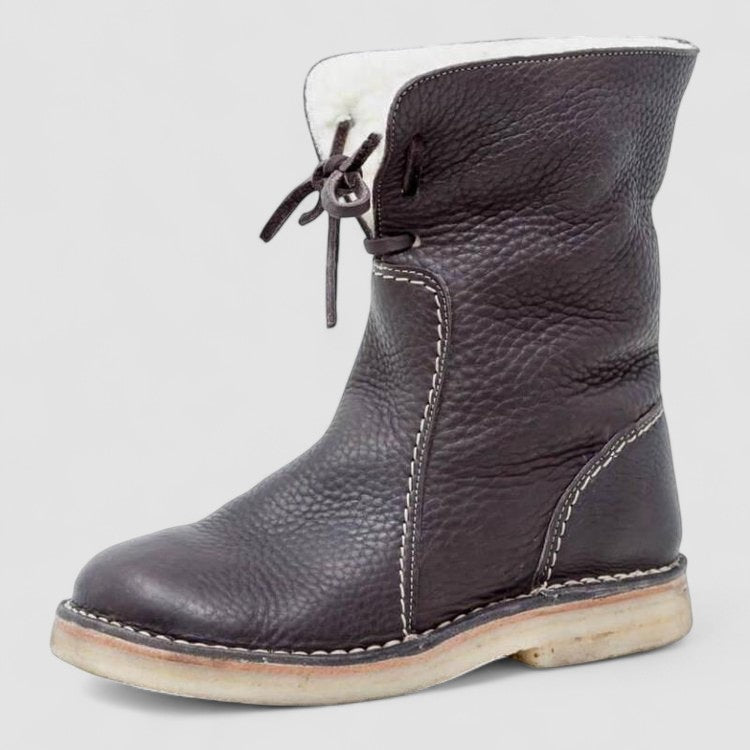 Colette - Bottes orthopédiques en fourrure d'hiver