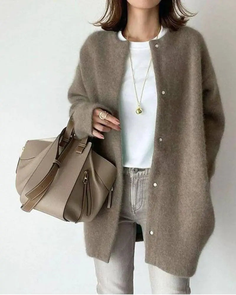 Kath - Cardigan en laine et mohair