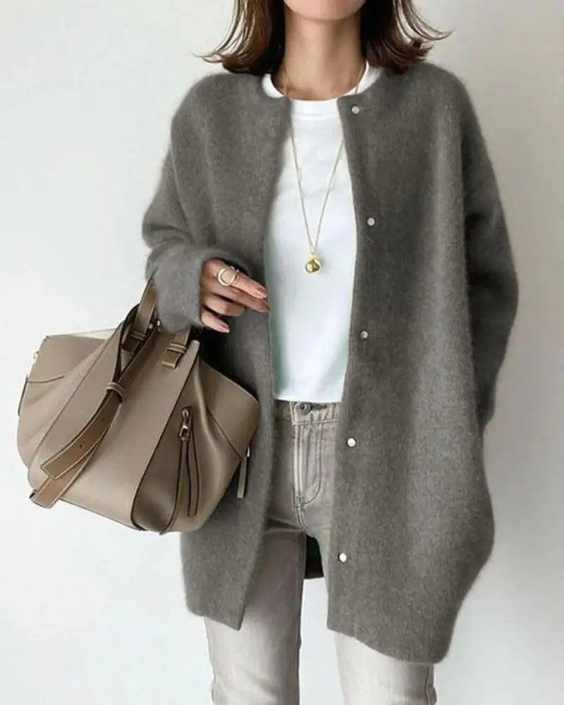 Kath - Cardigan en laine et mohair