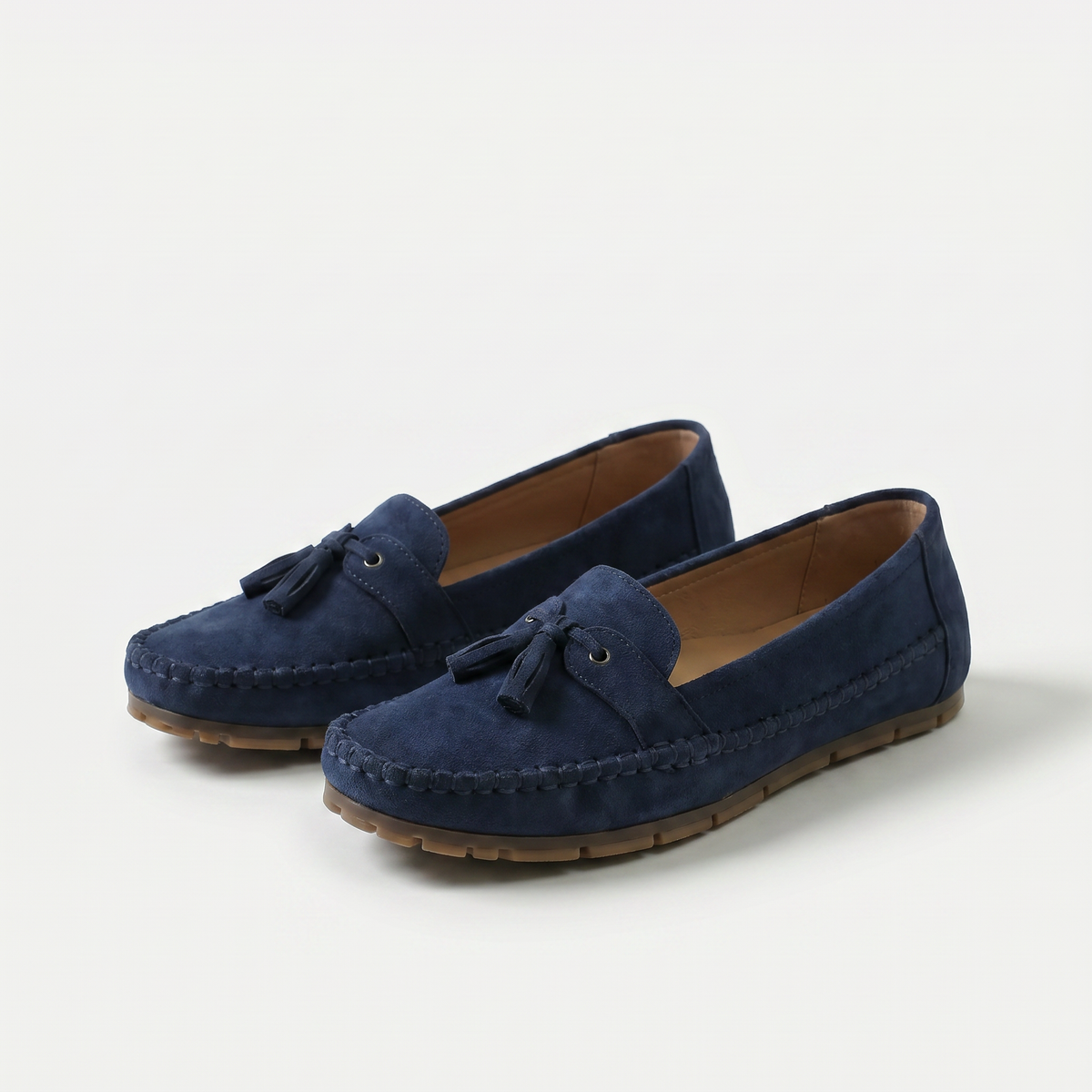 Stella - Mocassins coussinés à pampilles
