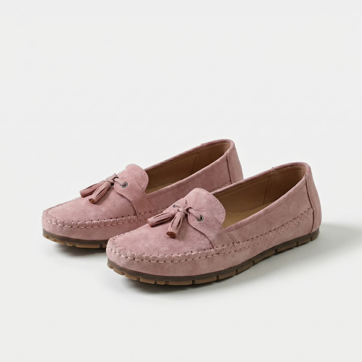 Stella - Mocassins coussinés à pampilles