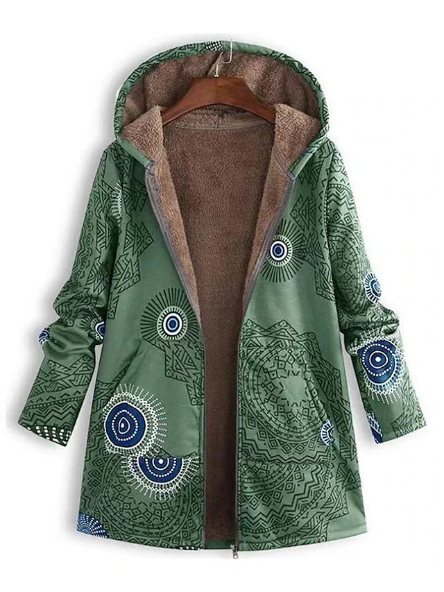 Imogen - Manteau artistique et douillet
