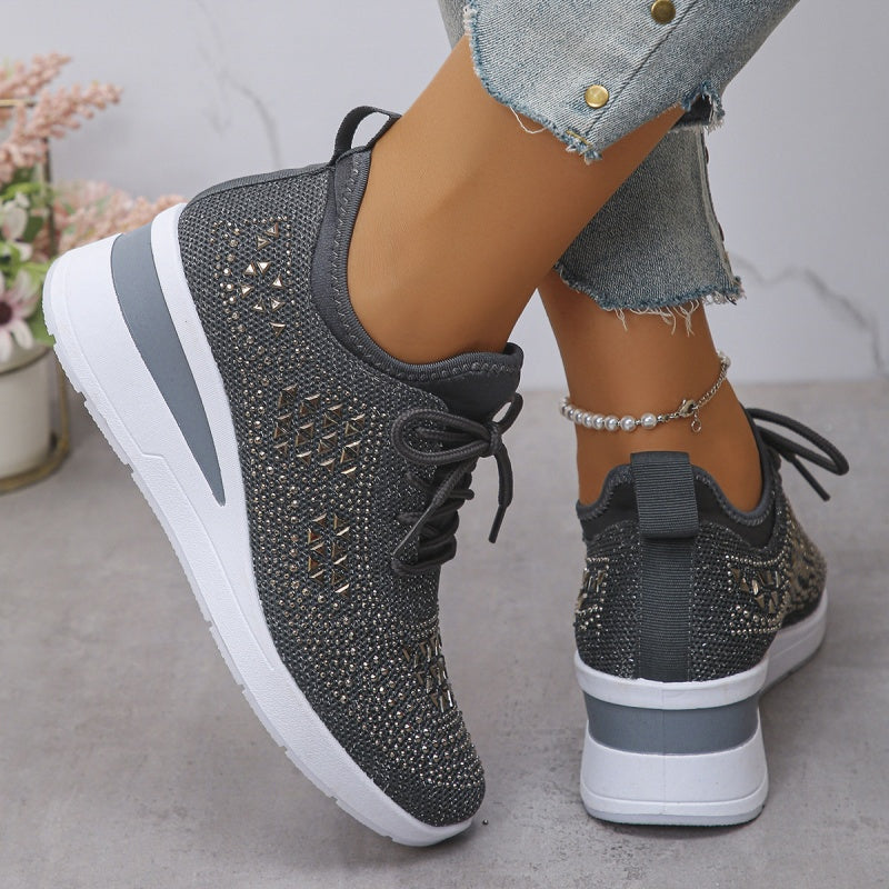 Luriya - Baskets à strass scintillants