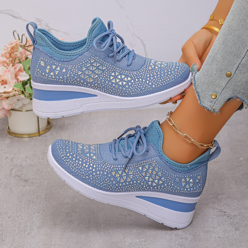 Luriya - Baskets à strass scintillants