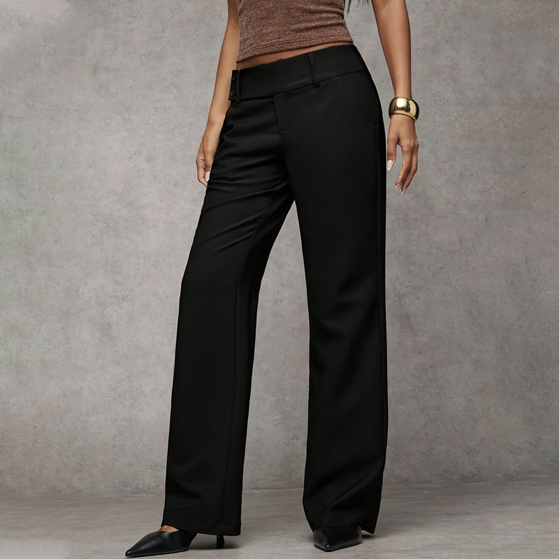 Elowra - Pantalon de costume évasé sur mesure